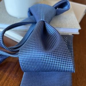 Tom Ford silk woven Blue Tie